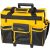 Szerszámos táska, Strend Pro, 44 x 24 x 42 cm, fekete/sárga, textil, kerekekkel, teleszkópos fogantyúval, cipzáras, 20 kg teherbírás