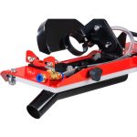 Sarokcsiszoló szögvezető adapter, Strend Pro Slider, piros