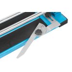 Kézi csempevágó, Strend Pro MT526-8A, kék/fekete, 650 mm, maximum 12 mm vastagság, körkivágóval, 66,5 × 18,5 × 15,5 cm, csempéhez és padlólaphoz