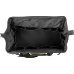 Szerszámos táska, Strend Pro TB-2013, 47 x 29,5 x 25 cm, fekete/sárga, textil, cipzáras, vállpánttal, szerszámokhoz