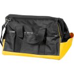 Szerszámos táska, Strend Pro TB-2013, 47 x 29,5 x 25 cm, fekete/sárga, textil, cipzáras, vállpánttal, szerszámokhoz