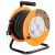 Kábeldob, Strend Pro CR038, 30 m, narancssárga, 4 aljzat, 230 V, IP44, gumi, maximum 3000 W