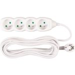 Hosszabbítós elosztó, Strend Pro DG-F804B, 7 m, fehér, 4 aljzat, új kiadás