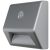 Éjszakai lámpa, Ledvance Nightlux Stair, 8,4 x 2,8 x 7,3 cm, szürke, mozgásérzékelős, fényérzékelős, beltéri/kültéri, LED, elemes (3 x AAA)