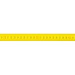 Mérőszalag, Giantop CR-G16 CE, fekete/sárga, 10 m/25 mm, acél szalag, műanyag tok