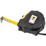 Mérőszalag, Giantop CR-87 CE, fekete/sárga, 8 m/26 mm, acél szalag, műanyag tok