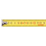 Mérőszalag, Giantop CR-G44, fekete/ezüst, 5 m/25 mm, acél szalag, műanyag tok