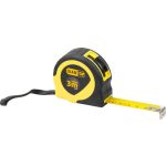 Mérőszalag, Giantop CR-82 CE, sárga/fekete, 12 db-os doboz, 3 m/16 mm, acél szalag, műanyag tok