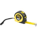 Mérőszalag, Giantop CR-82 CE, sárga/fekete, 12 db-os doboz, 5 m/19 mm, acél szalag, műanyag tok