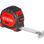 Mérőszalag, Strend Pro Premium Sterk RZ5027, fekete/piros, 5 m/27 mm, műanyag tok