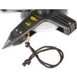 Mérőszalag, Giantop CR-J01, fekete, leszúrható, 50 m, acél szalag, műanyag tok, hajtókarral