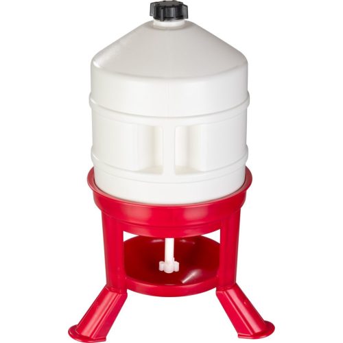 Baromfi itató, Novital Gold, 30 l, fehér, műanyag, könnyen tisztítható, higiénikus, stabil, szilárd