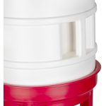 Baromfi itató, Novital Gold, 30 l, fehér, műanyag, könnyen tisztítható, higiénikus, stabil, szilárd