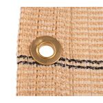 Árnyékoló háló medence fölé, kerítésre, Strend Pro Garden, 1,2 x 10 m, bézs, UV-álló, 85% árnyékolás, 185 g/m2