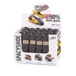 Cipőtároló, Prosperplast IOBS5, sötétszürke, 30–38-as cipőmérethez, 5 db-os csomag, rendszerezéshez és tároláshoz