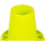 Baromfi etető, Novital 2202AF, sárga, 2,5 l, műanyag, lábakkal, könnyen tisztítható talppal, talaj feletti elhelyezéshez