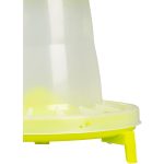 Baromfi etető, Novital 2203AF, sárga, 5,25 l, műanyag, lábakkal, könnyen tisztítható talppal, talaj feletti elhelyezéshez