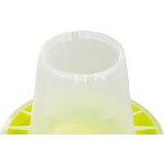 Baromfi etető, Novital 2203AF, sárga, 5,25 l, műanyag, lábakkal, könnyen tisztítható talppal, talaj feletti elhelyezéshez