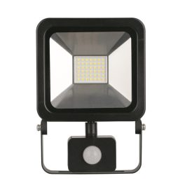   LED reflektor, Strend Pro Floodlight LED AGP, 10W, 800 lm, IP44, mozgásérzékelővel