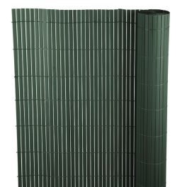   Lamellás kerítés, Strend Pro Garden Ence DF13, zöld, 200 cm x 3 m, PVC lamellák, 1300 g/m2, UV-álló, árnyékoló