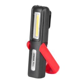   Munkalámpa, Strend Pro Worklight CWL1110, fekete, COB + XPE LED, 200 lm, 1200 mAh, akkumulátoros, USB töltés, mágneses, IPX4 fröccsenésálló