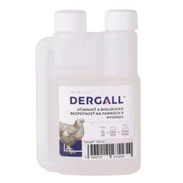   Parazitaellenes szer, Dergall, 100 ml, baromfihoz és díszmadarakhoz, gomba és atka kezelésére, növényvédőszer mentes