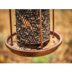 Madáretető, Strend Pro Garden, fekete, 32 x 17 cm, 950 ml, műanyag, fém rács