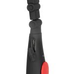 Munkalámpa, Strend Pro Worklight RWL101, fekete, 3,3 × 39 cm, COB LED, 300 lm, mágneses rögzítés, összecsukható, akkumulátoros, USB-töltés, 2000 mAh