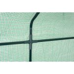 Melegágy, Strend Pro Garden X098, 142 x 142 x 193 cm, PE fólia, UV-álló, fémvázas, 4 polcos, feltekerhető nyílással