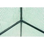 Melegágy, Strend Pro Garden X098, 142 x 142 x 193 cm, PE fólia, UV-álló, fémvázas, 4 polcos, feltekerhető nyílással