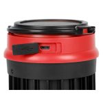 Kempinglámpa rovarcsapdával, Strend Pro, fekete, 15 x 8,6 cm, UV + fehér LED, napelemes, USB töltés, hordozható, ütésálló, vészvilágítás