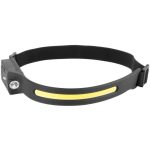 Fejlámpa, Strend Pro Headlight H4034, fekete, 200 lm, 1200 mAh, USB-s töltés, mozgásérzékelős, 4 világítási mód, 20 m hatótáv, LED + XPE, akkumulátoros