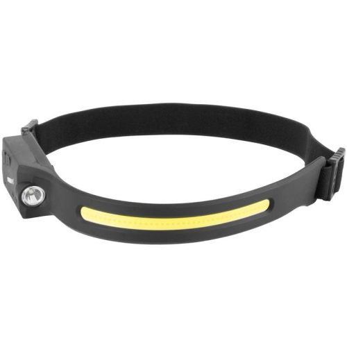 Fejlámpa, Strend Pro Headlight H4034, fekete, 200 lm, 1200 mAh, USB-s töltés, mozgásérzékelős, 4 világítási mód, 20 m hatótáv, LED + XPE, akkumulátoros