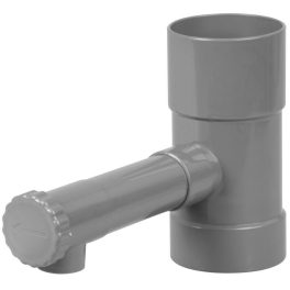Esővízgyűjtő idom, Strend Pro, szürke, 80 mm