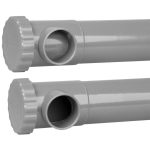 Esővízgyűjtő idom, Strend Pro, szürke, 80 mm