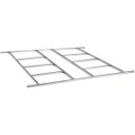 Padlószerkezet kerti házhoz, Strend Pro Garden 2172911-hez, 152 x 259 cm, stabil, szilárd, víz elleni védelem