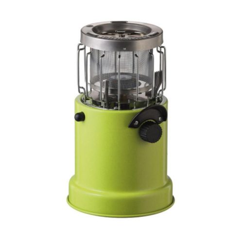 Gázfőző, Meva Vatop, zöld, 2 az 1-ben: főző és melegítő, 7/16-os csatlakozás, menetes gázpatronos, piezo gyújtás, fokozatmentesen szabályozható