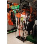 Szerszámtartó állvány, Strend Pro Garden, fekete, 60 x 24 x 120 cm, helytakarékos, univerzális