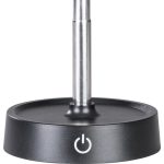 Asztali lámpa, Strend Pro NLTL-12-4746, szabályozható fényerejű, teleszkópos, LED 110lm, 800 mAh