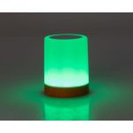 Asztali lámpa, Strend Pro, fehér, érintésvezérlés, fényerőszabályozás (3 mód), RGB, akkumulátoros, USB‑C töltés, akasztó kampóval