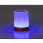 Asztali lámpa, Strend Pro, fehér, érintésvezérlés, fényerőszabályozás (3 mód), RGB, akkumulátoros, USB‑C töltés, akasztó kampóval