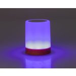 Asztali lámpa, Strend Pro, fehér, érintésvezérlés, fényerőszabályozás (3 mód), RGB, akkumulátoros, USB‑C töltés, akasztó kampóval