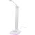 Asztali lámpa, Strend Pro, fehér, érintésvezérlés, fényerőszabályozás, állítható színhőmérséklet 2700–6500 K, RGB, háttérvilágítású talp, IP44, 4 W, 450 lm