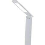 Asztali lámpa, Strend Pro, fehér, érintésvezérlés, fényerőszabályozás, állítható színhőmérséklet 2700–6500 K, RGB, háttérvilágítású talp, IP44, 4 W, 450 lm