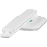 Asztali lámpa, Strend Pro, fehér, érintésvezérlés, fényerőszabályozás, állítható színhőmérséklet 2700–6500 K, RGB, háttérvilágítású talp, IP44, 4 W, 450 lm