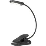 Asztali lámpa, Strend Pro, 24 lm, 3 fényszín, szabályozható fényerő, akkumulátoros, USB-s, hajlítható kar, hordozható