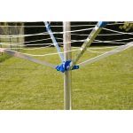 Strend Pro ALVE 8055 kültéri ruhaszárító, alumínium, 50 m szárítófelületű, időjárásálló és stabil kialakítású