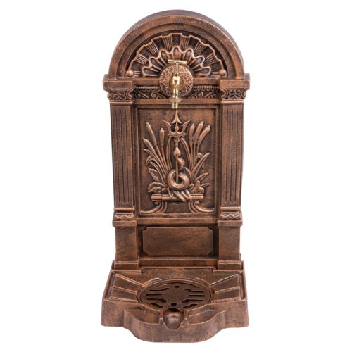 Kerti kút, Strend Pro Garden WB-003C, 35 x 30,5 x 76 cm, rézszínű, ötvözet, dekoratív kialakítás