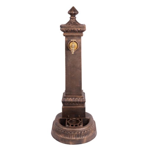 Kerti kút, Strend Pro Garden WF-002C, 48,5 x 42 x 114 cm, rézszínű, ötvözet, dekoratív kialakítás