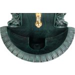 Falikút, Strend Pro Garden LT-DC019, 37 x 19 x 61 cm, zöld, alumínium, időjárásálló, könnyen összeszerelhető